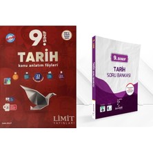 Limit Yayınları 2024-2025 9 Sınıf Tarih Yeni Maarif Modeli Güncel Limit Konu + Karekök Soru Bankası Seti