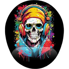 Leaf Shop Skull Mouse Pad