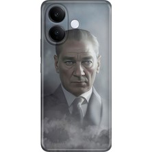 Senada Vivo V60 Lite 5g Kılıf Desenli Baskılı Tpu Rubber Kapak Atatürk 1938