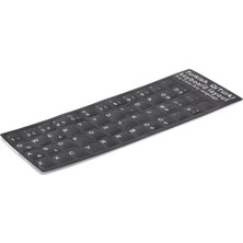Hadron HDX8256(3218Q) Klavye Sticker Tus Takımı Q (Küçük)
