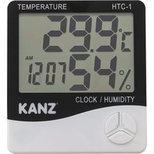 Leaf Shop Dijital Nem ve Sıcaklık Ölçer-Hygrometre