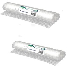 Leaf Shop Balonlu Naylon Sargı 2 Adet 96 cm En 5 Metre Boyunda Havalı Eşya Koruma Ambalaj Pat Pat 2' Li