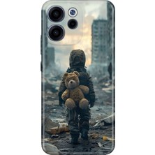 Oppo Reno 15 - Reno 15F 5g Kılıf Desenli Baskılı Tpu Rubber Kapak Savaşa Hayır