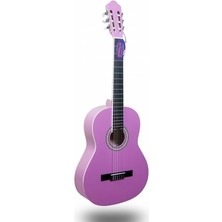 Leaf Shop 3600 Pk Pembe 3/4 Junior Boy Klasik Gitar 11-13 Yaş Için