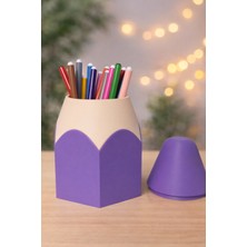 3D Futuristic 20 cm Dev Kalem Şeklinde Kalemlik