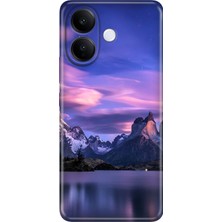 Vivo V60 Lite 5g Kılıf Desenli Baskılı Tpu Rubber Kapak Kuzey
