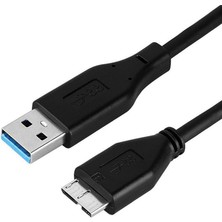 Leaf Shop USB 3.0 Harici HDD Hard Disk Kablosu 60 cm Siyah AL2825