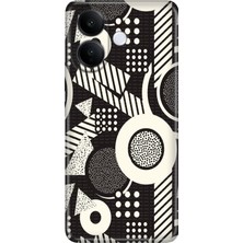 Senada Vivo V60 Lite 5g Kılıf Desenli Baskılı Tpu Rubber Kapak Geomet