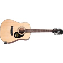 Leaf Shop Akustik Gitar, 12 Telli, Open Pore, Ladin Kapak,
