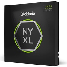 Leaf Shop NYXL45105 Bas Gitar Tel Seti, Nyxl Serisi, Long Scale, 4 Tel