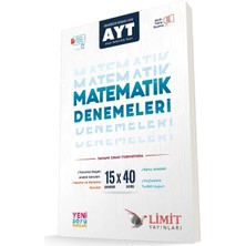 Limit Yayınları 2024 - 2025 Müfredat Ayt Matematik Denemeleri