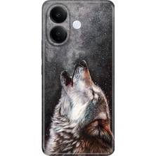 Nurdic Vivo V60 Lite 5g Kılıf 0.4mm Lazer Kesim Silikon Kapak Vahşi Kurt
