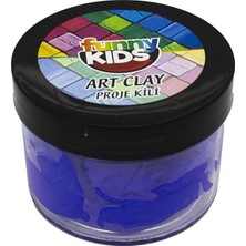 Leaf Shop Funny Kids Art Clay Proje Kili 40CC - 556 Mavi