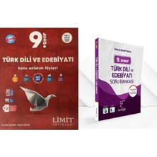 Limit Yayınları 2024-2025 9 Sınıf Türk Dili ve Edeb. Yeni Maarif Modeli Güncel Limit Konu+Karekök Soru Bankası Seti