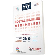 Limit Yayınları 2024 - 2025 Müfredat Yeni Nesil Tyt Coğrafya Denemleri