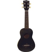Leaf Shop Makala Shark Soprano Ukulele (Siyah)