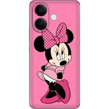 Vivo V60 Lite 5g Kılıf Desenli Baskılı Tpu Rubber Kapak Utangaç Minnie