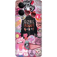 Senada Vivo V60 Lite 5g Kılıf Desenli Baskılı Tpu Rubber Kapak Girl Power