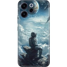Senada Oppo Reno 15 / 15F 5g Kılıf Desenli Baskılı Tpu Rubber Kapak Galaksi Manzara