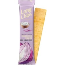 Long Chips Soğan ve Ekşi Krema Aromalı Patates Cipsi 75 G
