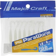 Leaf Shop Craft Paraworm Pw-Grub 1.8" #019 All Glow