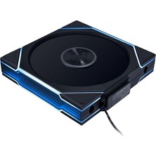 Leaf Shop Li Unı Fan Reverse Tl Wıreless LCD 140MM Kasa Fanı Siyah G99.14RTL1W1B.00