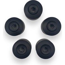 Leaf Shop Jant Bijon Kapağı 5 Adet 1K0601173 Vw Passat B8.5 ile Uyumlu 2020-2023