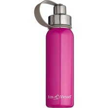 Leaf Shop Vessel Paslanmaz Çelik Vidalı Başlık Termos, 0.75 Lt, Pembe