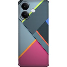 Nurdic Vivo V60 Lite 5g Uyumlu  Kılıf 0.4mm Lazer Kesim Silikon Kapak 6d Renkler