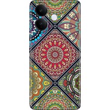 Nurdic Vivo V60 Lite 5g Uyumlu Kılıf Silikon Desenli Tam Koruma Resimli Mvp Mandala