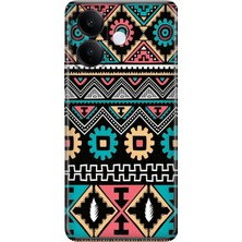 Senada Vivo V60 Lite 5g Kılıf Desenli Baskılı Tpu Rubber Kapak Etnik