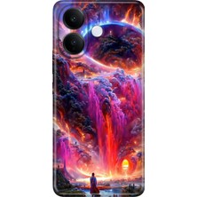 Senada Vivo V60 Lite 5g Kılıf Desenli Baskılı Tpu Rubber Kapak Gizemliülke