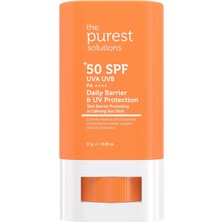Leaf Shop Purest Solutions Stick Spf 50, Bariyer Onarıcı, Yatıştırıcı Güneş Kremi