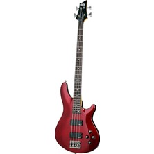 Leaf Shop C-4 Sgr Bas Gitar (Metallic Red)