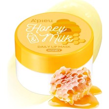 Leaf Shop Bal ve Süt Özlü Nemlendirici Dudak Maskesi Bal Aromalı, 6 gr