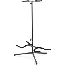 Leaf Shop Music GST100-BK Çift Gitar Standı - Siyah
