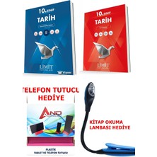 Limit Yayınları 2024-2025 Müfredat 10 Tarih Konu Anlatımı + Soru Bankası Geliştirici Mega Set Video Çözümlü