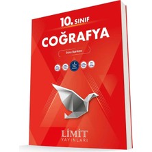 Limit Yayınları 2024 - 2025 Müfredat 10.sınıf Coğrafya Soru Bankası