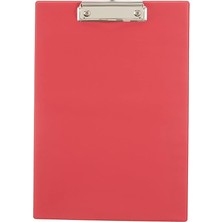 Leaf Shop 444K A4 Pvc Kapaksız Sekreter Tablası, Kırmızı