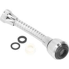 Leaf Shop Musluğu Uzatma Tüpleri Hortum Evrensel Döndür Su Musluk Hortumu Su Tasarrufu Cihazı Anti-Sıçrama Musluk Genişletici Mutfak Ev Restoran Için