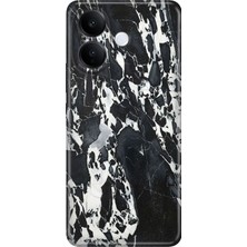Vivo V60 Lite 5g Kılıf Desenli Baskılı Tpu Rubber Kapak Sky Mermer