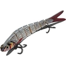 Aba Hunter 14 cm 26 gr Sahte Yem Çok Eklemlı Vücut ve 3D Gerçekçi Görünüm ile Balıkçılık İçin