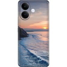 Senada Vivo V60 Lite 5g Kılıf Desenli Baskılı Tpu Rubber Kapak Huzur