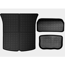 Leaf Shop Set) T Parts Tesla Model Y 3D Havuzlu Bagaj Havuzu Seti, Tpe Malzeme Kırılmaz Su Geçirmez Koku Yapmaz