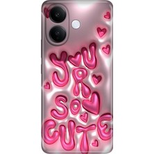 Senada Vivo V60 Lite 5g Kılıf Desenli Baskılı Tpu Rubber Kapak CUTE111