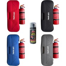 Leaf Shop Trafik-Ilk Yardım Seti Çantası Tüvtürk Uyumlu 4 Yıl Etiketli 1 kg Tüplü Tamir Kiti Hediye