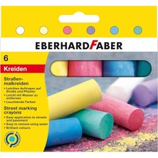 Leaf Shop Faber 526506 Sokak Işaretleme Pasteli 6 Renk Dayanıklı Kırtasiye Ürünü