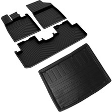 Leaf Shop Seal U ile Uyumlu Ferrous 4d Havuzlu Kauçuk Paspas ve Alt Kademe Için 3D Bagaj Havuzu 2024 ve Üstü