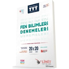 Limit Yayınları 2024 - 2025 Müfredat Yeni Nesil Tyt Fen Bilimleri Denemleri