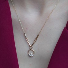 İzgi Lotus Ataç Kolye
